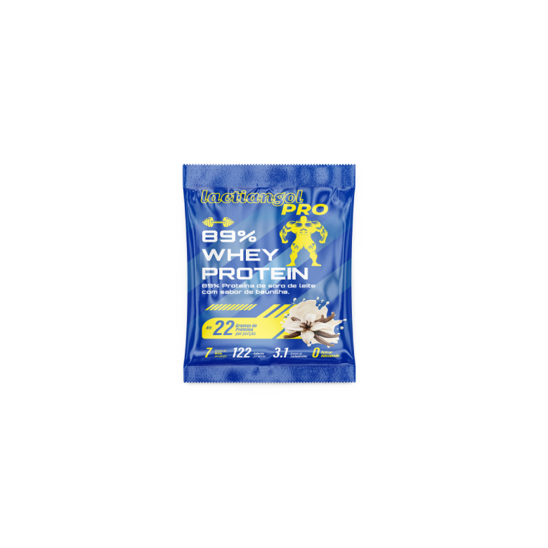 Proteína com sabor a baunilha